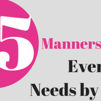25 Manners Every Kid Needs by Age 9